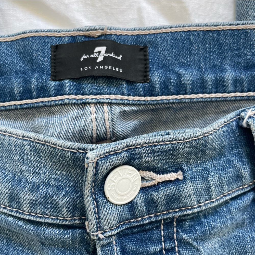 7 For All Mankind® Josefina High Waist Boyfriend Jeans (Ventana) Size 31 - Picture 8 of 15